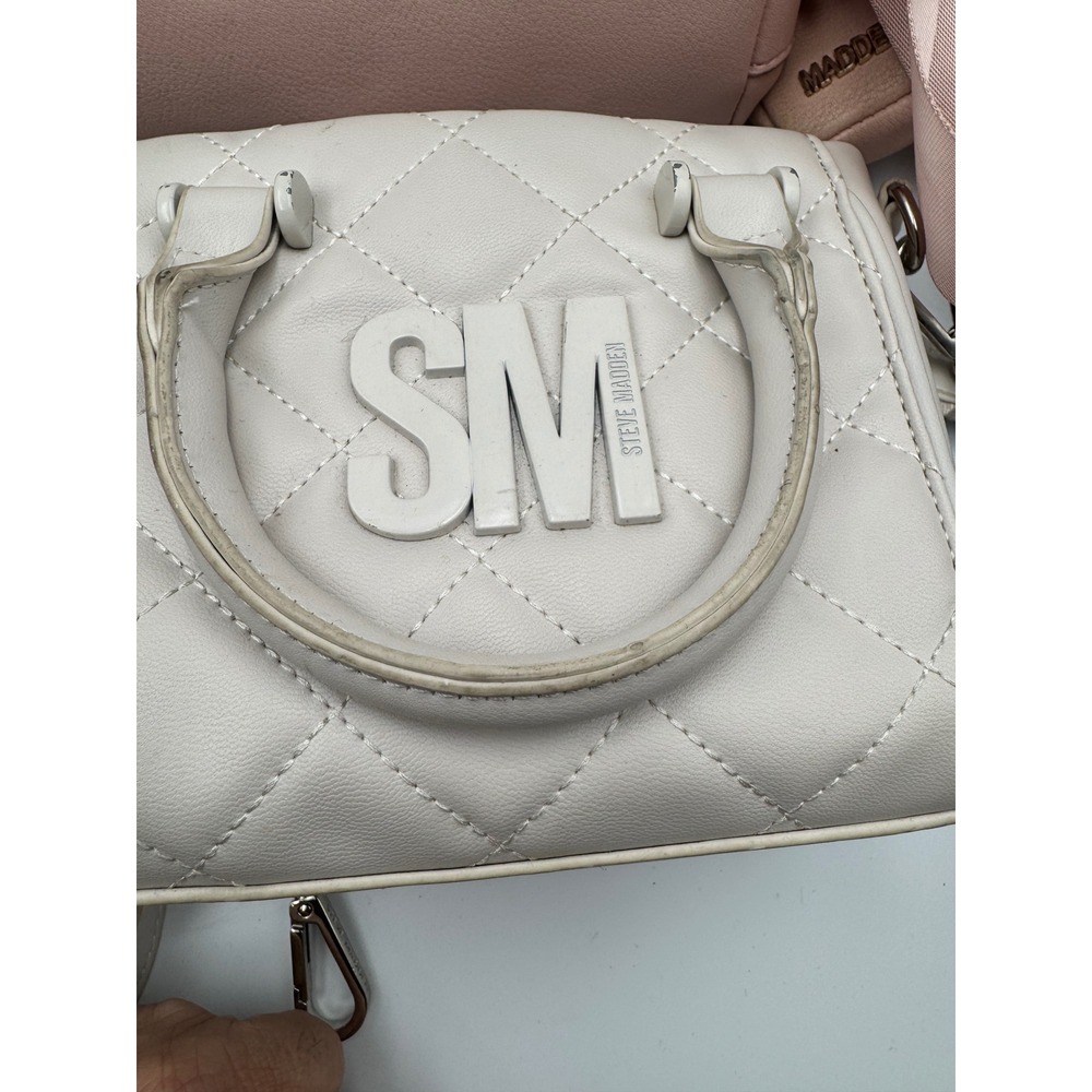 Lot of Steve‎ Madden Pink Hobo Crossbody Bag with Gold Chain  lot of 4 - Picture 5 of 16